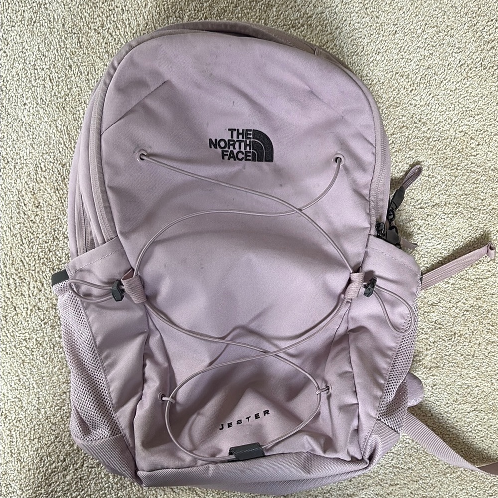 The North Face Light Pink Backpack